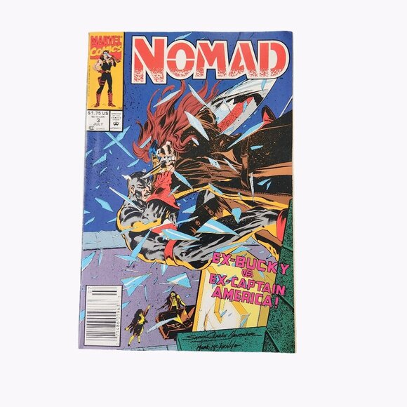 Marvel Nomad #3 1992 Comic Book Collector Bagged Boarded - Picture 1 of 2